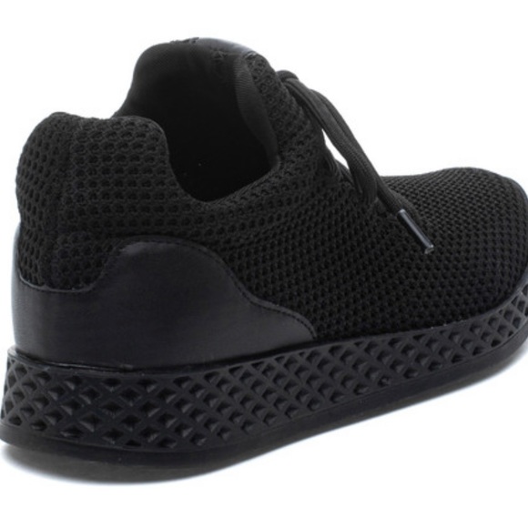 Urban Sport by J/Slides Tommie Stretch Nylon Sneaker- size 8- black- New - Picture 4 of 8